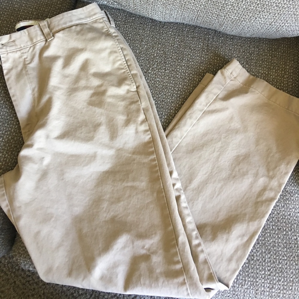 Khaki slacks